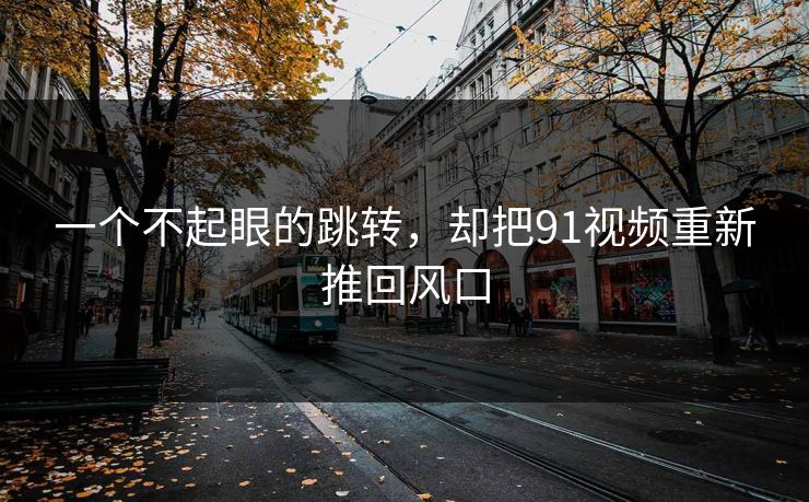 一个不起眼的跳转，却把91视频重新推回风口